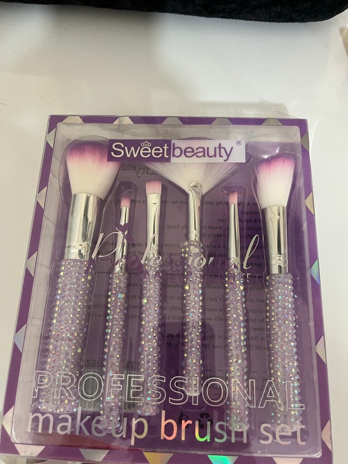 Pastel Mor Profesyonel Makyaj Fırçası Seti - Görsel 3