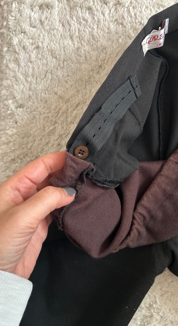 Hamile rahat kesim pantolon - Görsel 3