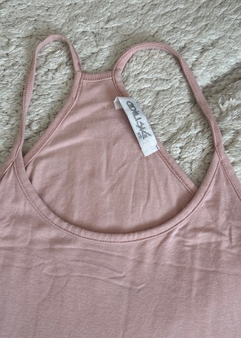 Pembe askılı elbise - Görsel 2