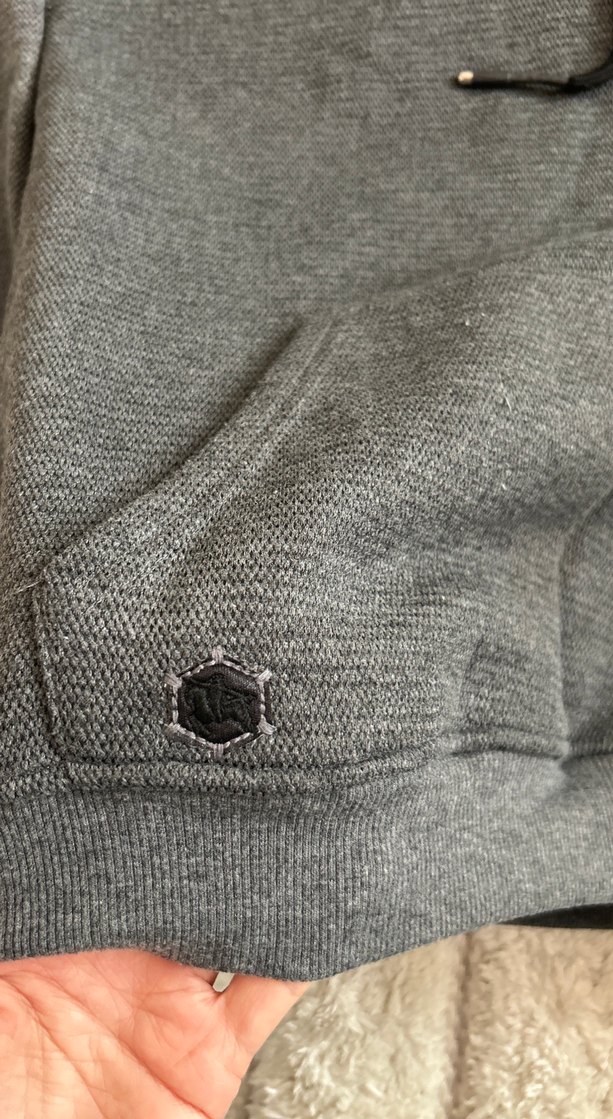 Gri Kapüşonlu Rahat Kesim Sweatshirt - Görsel 3