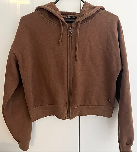 Kahverengi Sweat Ceket