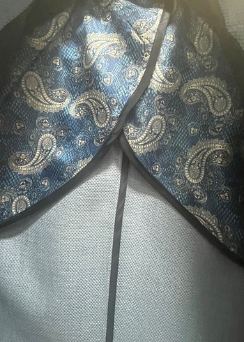 Gri Erkek Ofis Takımı Notch Yaka - Görsel 3