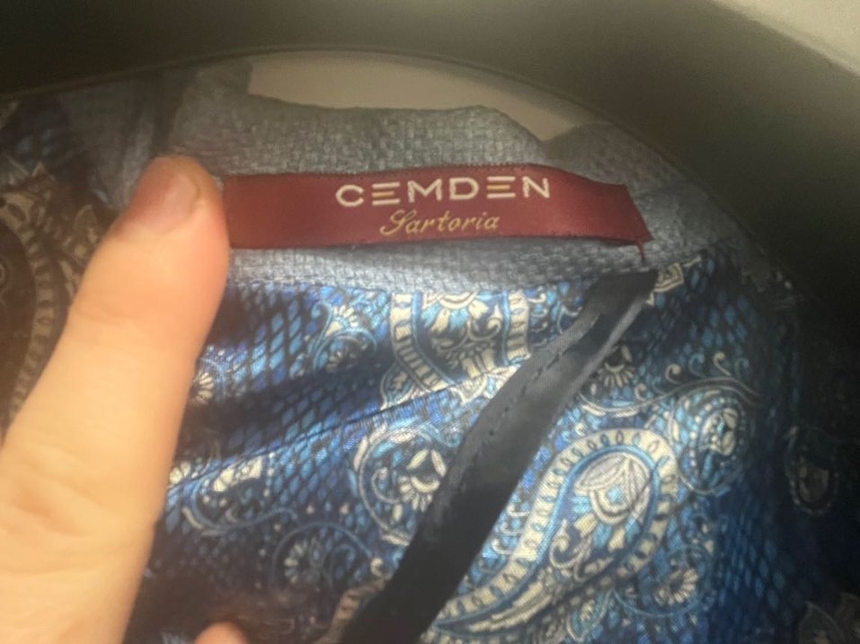 Gri Erkek Ofis Takımı Notch Yaka - Görsel 5