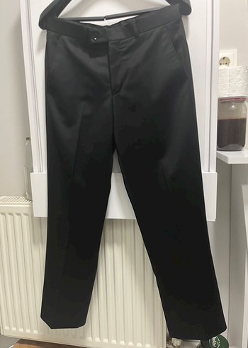 Erkek Siyah Düğmeli Takım Elbise - Görsel 2