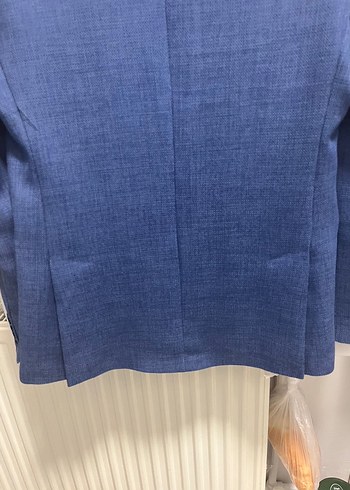 Mavi erkek şık ceket - Görsel 4
