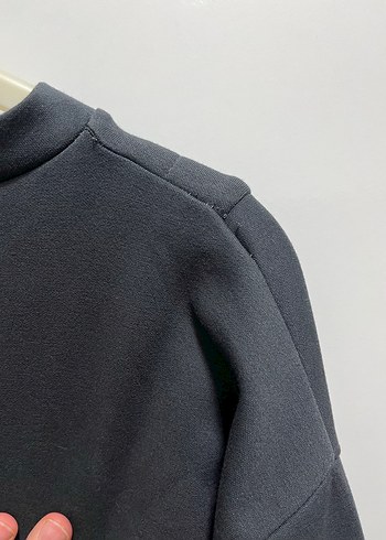 Kadın Gri yandan bağlamalı  Uzun Kollu takım - Görsel 6