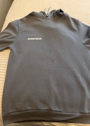CC STORE WRST Gri Kapüşonlu Sweatshirt - Görsel 6