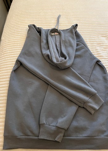 CC STORE WRST Gri Kapüşonlu Sweatshirt - Görsel 8