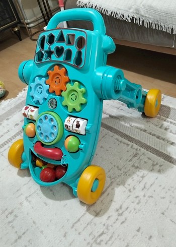  Beden Renkli Turkuaz Bebek Yürüteci