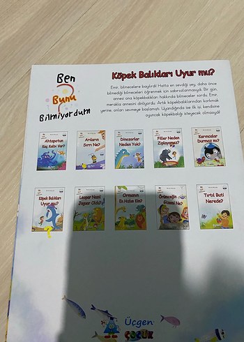  Çocuklar için Hayvanlar ve Doğa Kitapları Seti