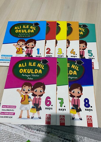 Ali ile Nil Okulda Çocuk Kitap Seti