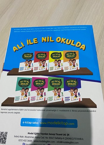 Beden Ali ile Nil Okulda Çocuk Kitap Seti