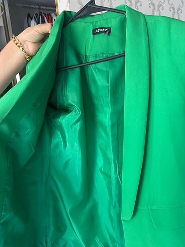 m Beden yeşil Renk Blazer ceket