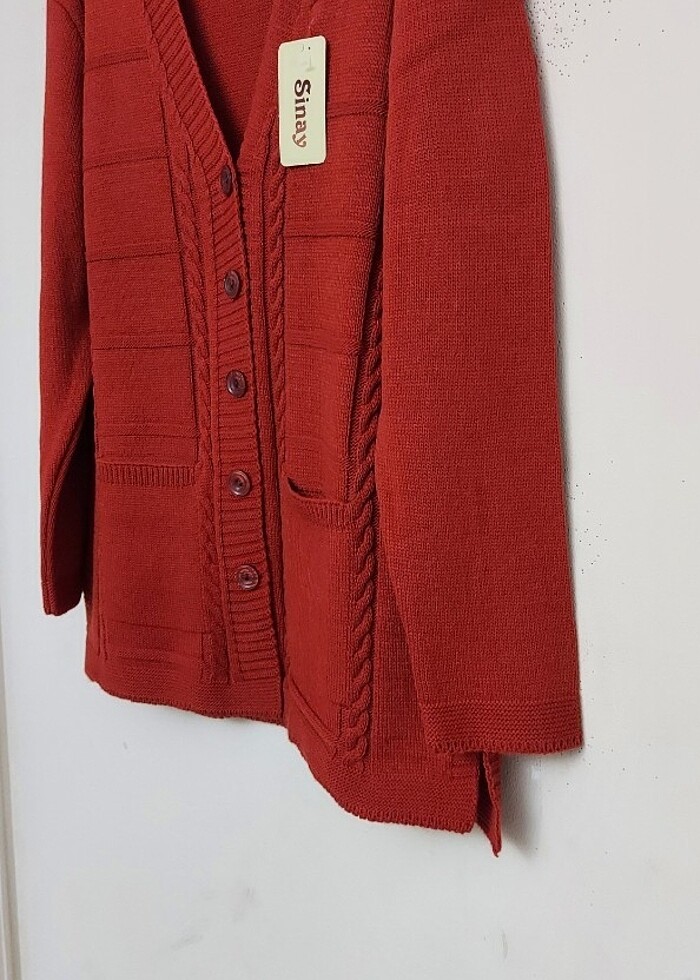 Kadın Triko Anne Hirkasi ve Bebek battaniyesi - Görsel 2