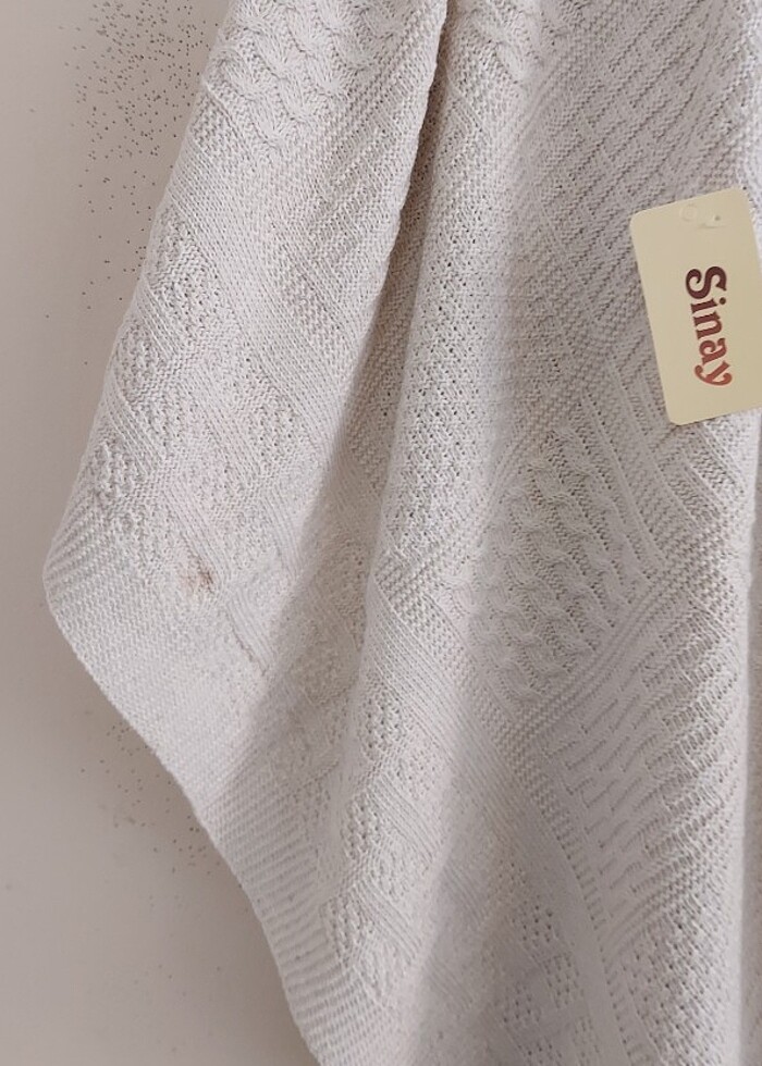 Bebek Triko Akrilik Battaniye Mevsimlik  - Görsel 4