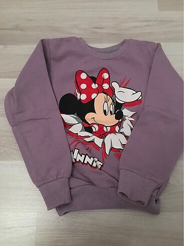 Lila Kız Çocuk Sweat