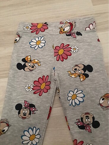 5 Yaş Beden Kız Çocuk Mickey?li Tayt