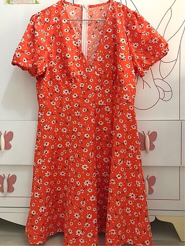 Shein Çiçekli Elbise
