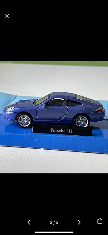  Beden Porsche 911 1:43 1/43