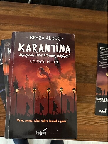  Beden Karantina serisi tam beş kitap orijinal