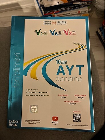 345 ayt fen deneme