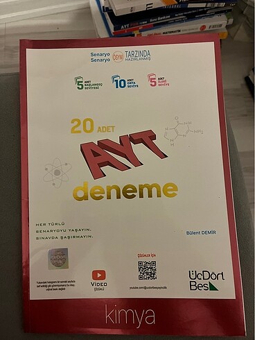 345 ayt kimya deneme