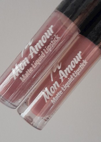MON AMOUR MATTE LİQUİD LİPSTİCK 02 2 ADET