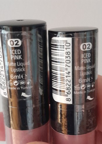 Beden MON AMOUR MATTE LİQUİD LİPSTİCK 02 2 ADET