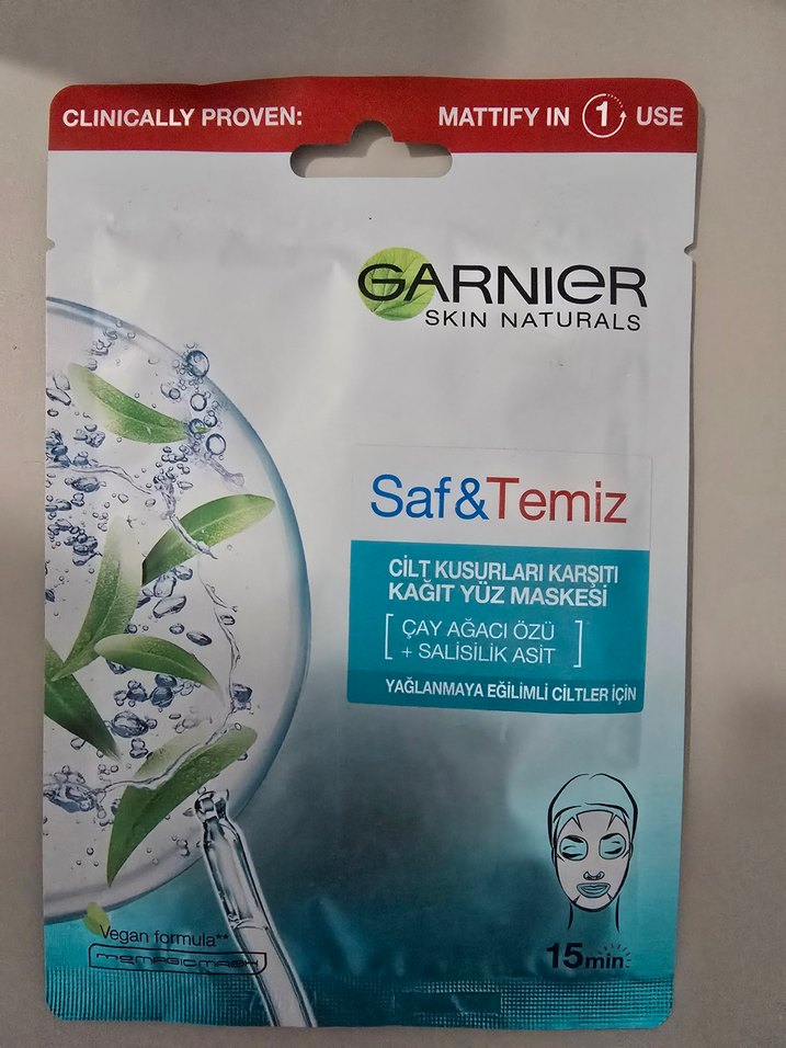 Garnier Pro-Retinol Serum Maskesi 3% - Cilt Temizleyici Maske - Görsel 2
