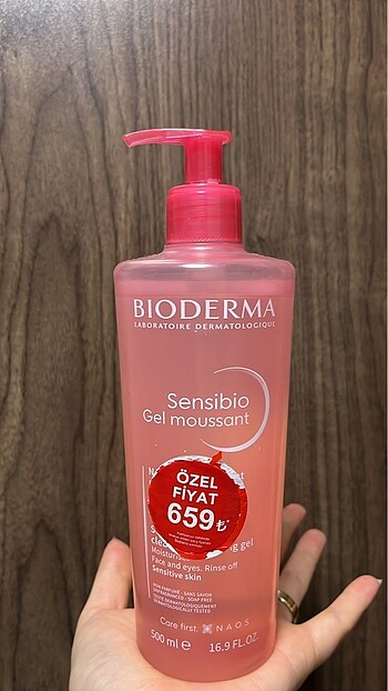 Bioderma yıkama jeli