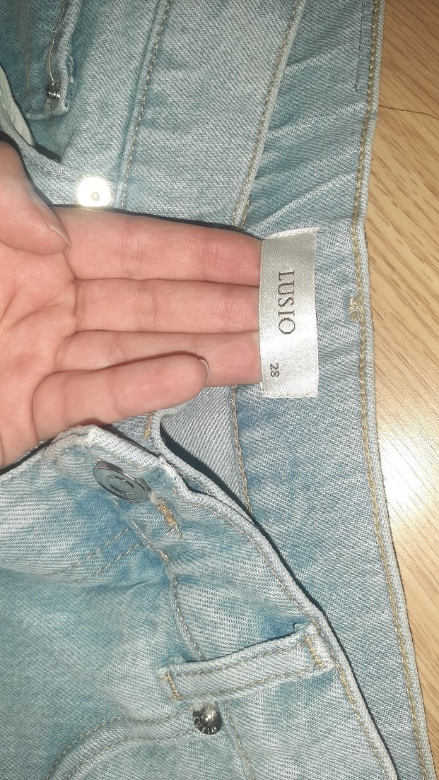 lusıo marka kot şort - Görsel 3