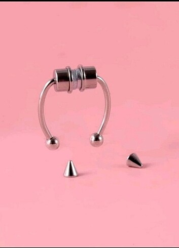 Mıknatıslı Pirsing Fake Septum Piercing