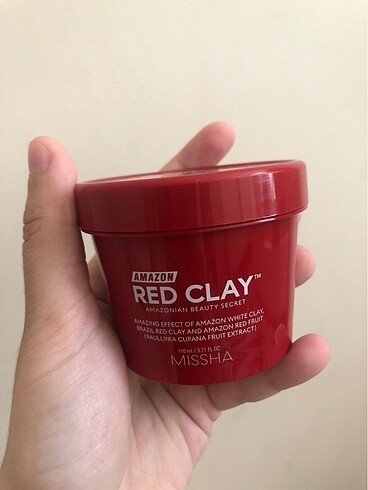 Missha red clay