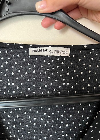 Siyah Puantiyeli Uzun Kollu Tulum - Görsel 5