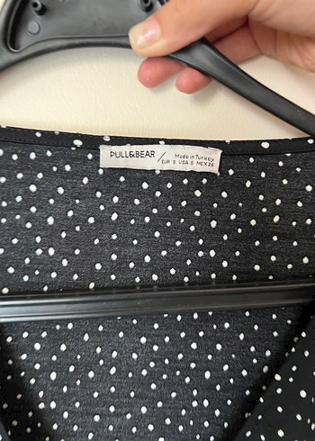 Siyah Puantiyeli Uzun Kollu Tulum - Görsel 4