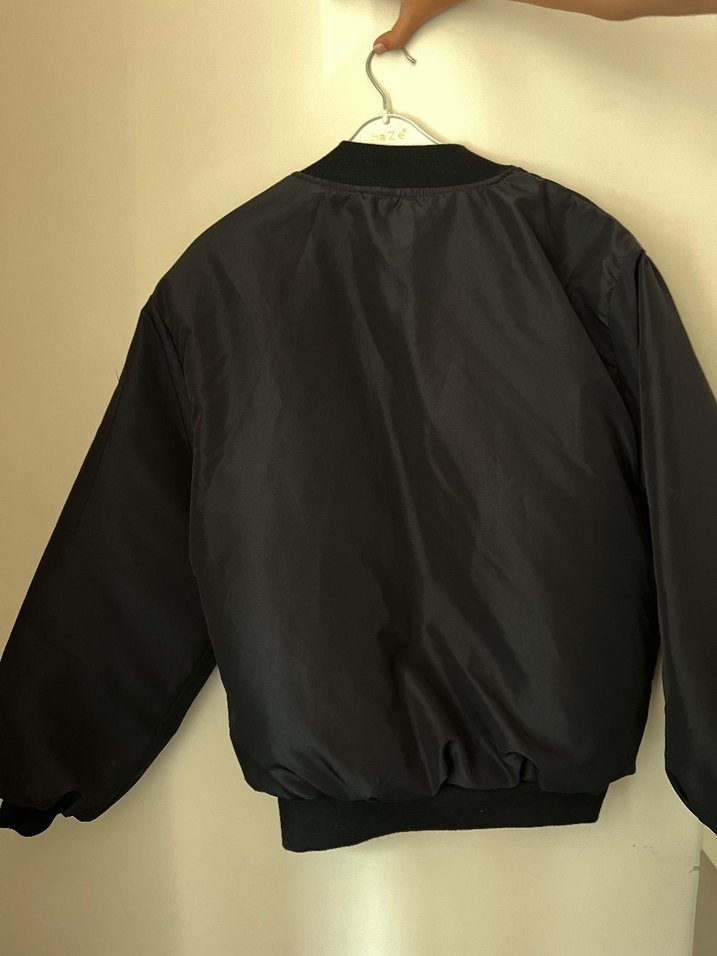 Kadın Siyah şişme mont - Görsel 2