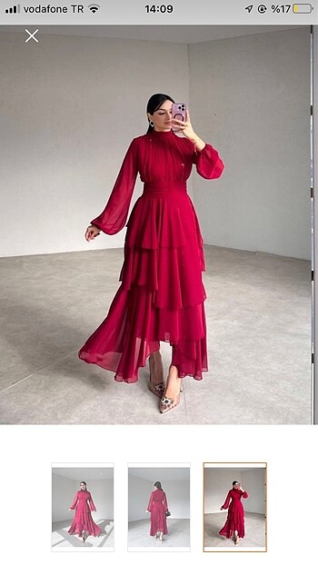 Bordo abiye