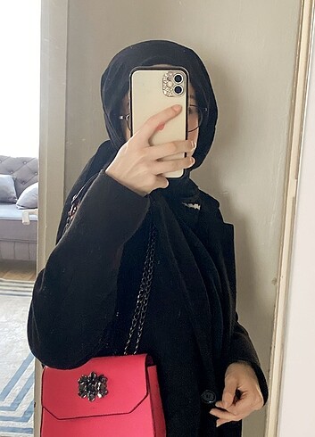 Nine West fuşya kol çantası 