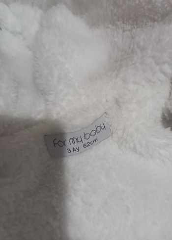 Mavi Kalin İçi Polar Bebek Tulumu - Görsel 5