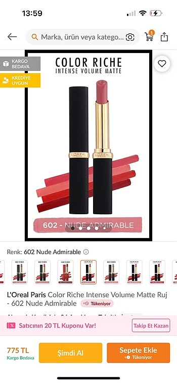 Loreal paris ruj