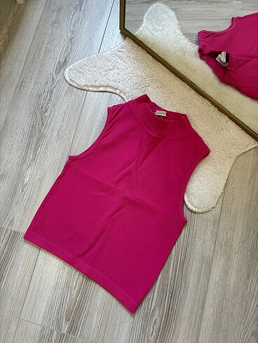 Stradivarius pembe bluz
