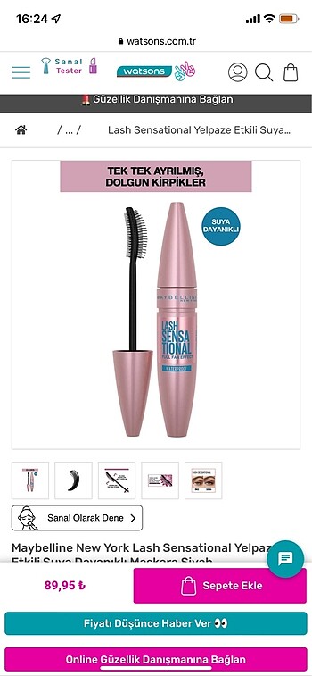 Maybelline New York Lash Sensational