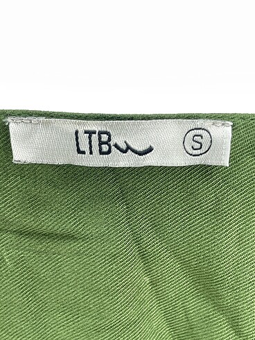 s Beden yeşil Renk LTB Uzun Elbise %70 İndirimli.