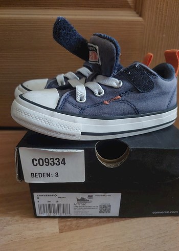 16 Beden mavi Renk CONVERSE çocuk ayakkabısı