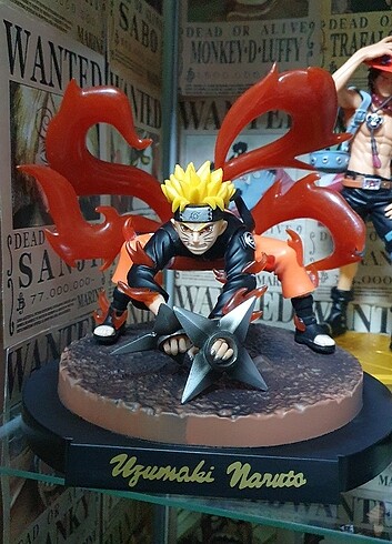 Beden Uzumaki Naruto Kyubi Mod Figür 16 cm