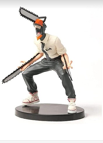  Beden Chainsaw Man Maske Figür 18 cm anime 