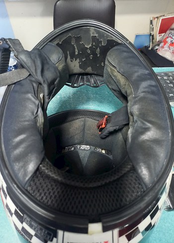 Beyaz Gri Sokak Stili Motosiklet Kaskı - Görsel 5