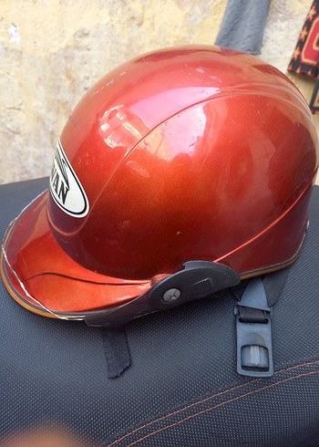 Kırmızı Parlak SWAN Motosiklet Kaskı - Görsel 4