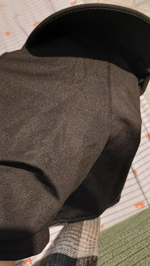 Siyah Kadın şapkalı Şal - Görsel 3