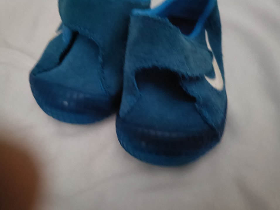 Nıke Mavi Erkek Çocuk Cırt Cırtlı Spor Ayakkabı - Görsel 2